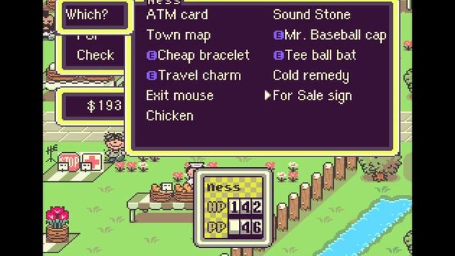 Нес под грибами уничтожил сам себя  (EarthBound 7)