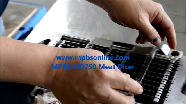 MPBS MD750 Meat Dicer - Grid Set Demo - 323-268-8514 смотреть онлайн