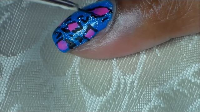 Fun Summer Leopard Print Nail Art смотреть онлайн