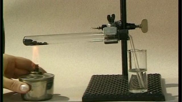 Качественное обнаружение углерода и водорода в органическом веществе смотреть онлайн