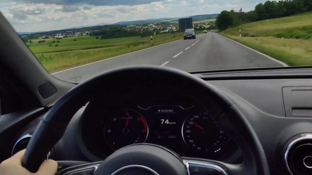 Audi A3 2.0 TDI Sportback Chiptuning 0-100 смотреть онлайн