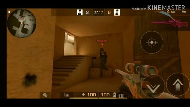 Играю с другом на AWM СПОРТ В СТАНДОФФ 2 смотреть онлайн