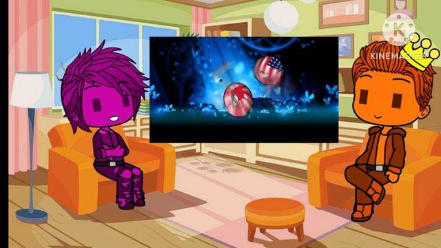 King Orange and Purple react to Let's dance USA Countryballs смотреть онлайн