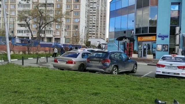60лет полета в Космос первого космонавта.Инсталяция на телебашне.Вид из окна. смотреть онлайн