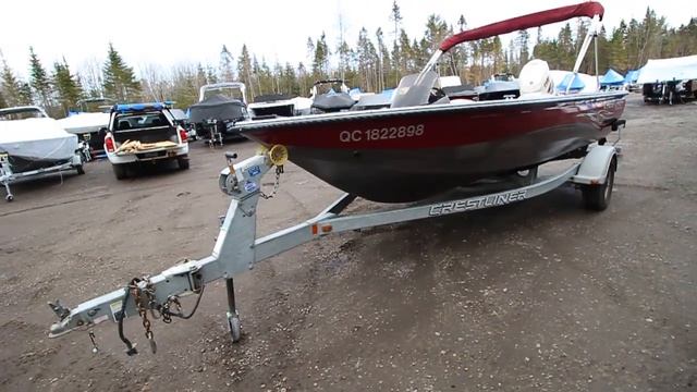 Crestliner Fish Hawk 1750 SC 2009 ETEC 115 HP HO