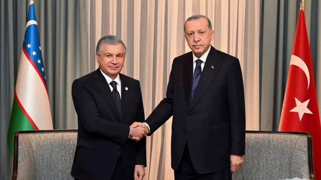 Эрдоган и Мирзиёев открыли в Узбекистане новую ТЭЦ смотреть онлайн