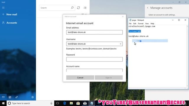 How to Set up an iPage Email Account with Windows Mail смотреть онлайн