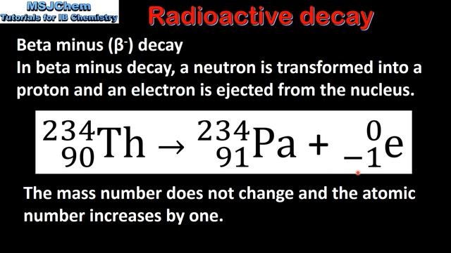 C.3 / D.7 Radioactive decay (SL) смотреть онлайн