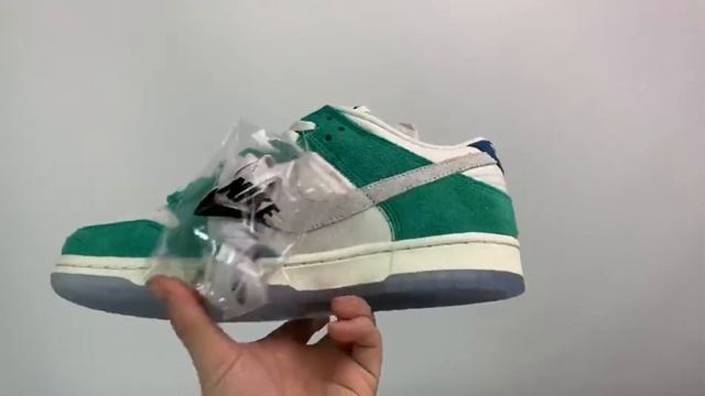 kasina x nike dunk low sail white neptune green industrial blue 2020 new released cz6501 101 смотреть онлайн
