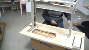 Сборка промышленной швейной машины Typical GC6150. Instalation sewing machine.