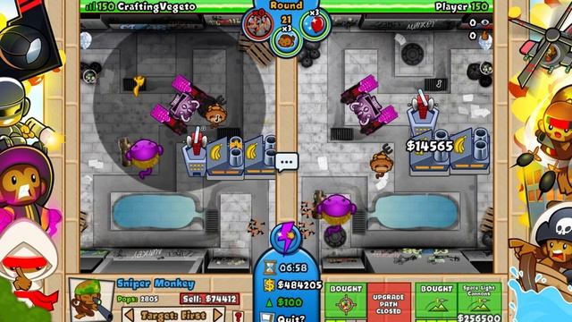 👽 The ALIEN COSMO ROBOT Monkey Tower In Bloons !