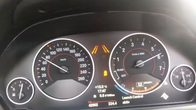 BMW 435i JB4 0-100 km/h NICE acceleration - 4.1 seconds !! смотреть онлайн