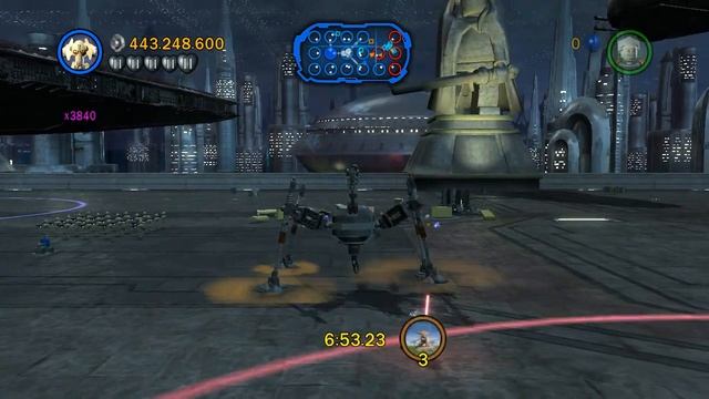 LEGO Star Wars 3 The Clone Wars часть 51 снова космос и корускант смотреть онлайн