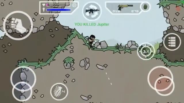 Mini Militia:PSI HP v Jupiter 1v1 ft[read description] смотреть онлайн