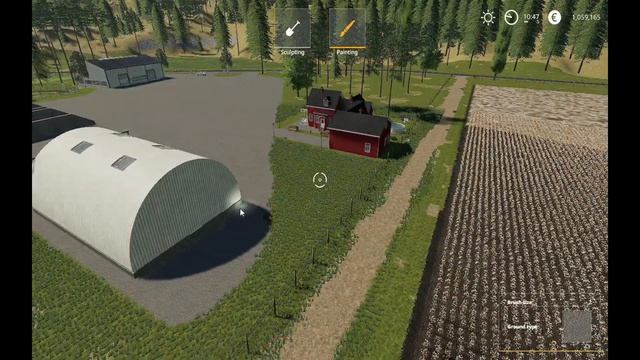 FS19|landscape project|Black mountain motana map|Farming simulator 19 #1 смотреть онлайн