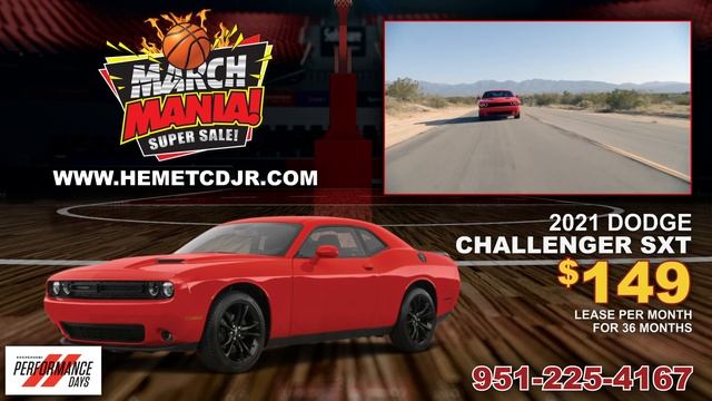 Hemet CDJR 2021 DODGE CHALLENGER SXT смотреть онлайн