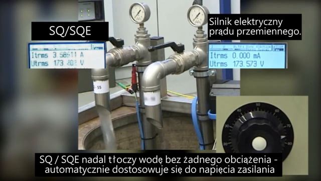 Pompa głębinowa Grundfos SQ(E) - zabezpieczenie przed wahaniem napięcia zasilania смотреть онлайн
