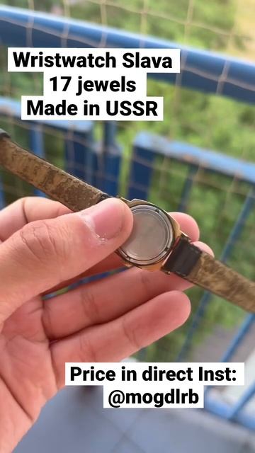 Wristwatch Slava 17 jewels. Made in USSR. Not work. Price in direct Inst: @mogdlrb смотреть онлайн