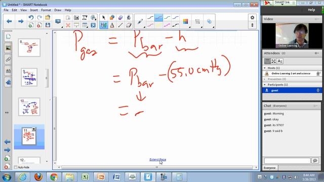 General Chemistry Lecture: Ideal Gas Behavior