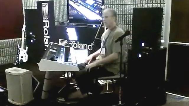 Roland Jupiter-80 Demo - Summer NAMM 2011