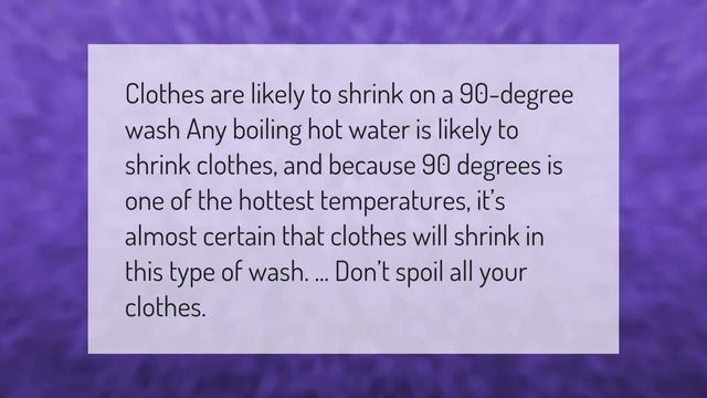 How long does it take to shrink clothes in the dryer? смотреть онлайн