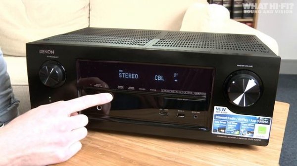Denon AVR-X2000 unboxing video -- X-Series AV receiver 2013