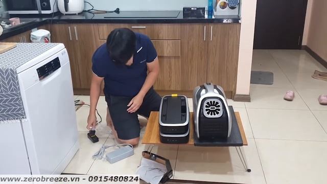 🆕Bộ chia nguồn cho điều hòa di động ZERO BREEZE Mark 2 - vừa chạy điều hòa vừa sạc pin смотреть онлайн