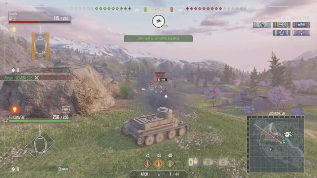 T3 Covert - First Game In New Free Christmas Tank смотреть онлайн