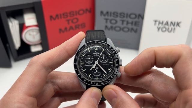 How To Use The Chronograph Function On Your Omega X Swatch MoonSwatch Watch