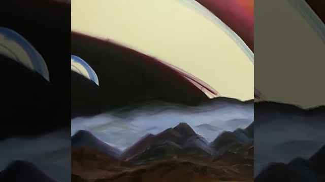 Пишем маслом космос с Марией Пьяновой. Часть 2 смотреть онлайн