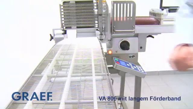 Graef VA 806 mit langem Förderband смотреть онлайн