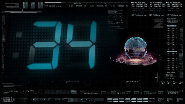 ⏳#Countdown 60 seconds - ⏱ #Blue #Digital #Timer 60 seconds with music - 60 秒倒數 смотреть онлайн