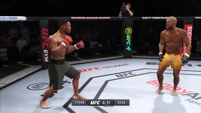UFC 4 | Mike Tyson vs. Battle Bear | EA Sports UFC 4 смотреть онлайн