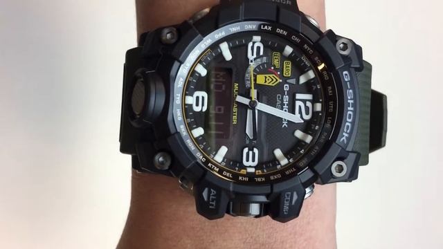 CASIO G-SHOCK GWG-1000-1A3ER Mud Master Mooihorloge.nl смотреть онлайн