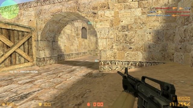 CS 1.6 DEATHMATCH SERVER! (I ONLY PLAYED WITH M4A1 AND DEAGLE) смотреть онлайн