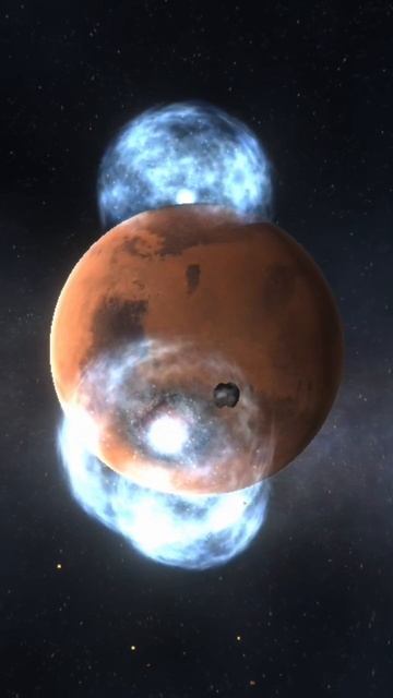 Nuke The Mars By Elon Musk!!! #earth #googleearth #space #elon #shorts
