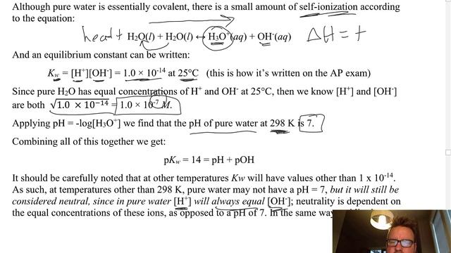 Unit 6-2 Lesson 9 - Autoionization of Water and Kw смотреть онлайн
