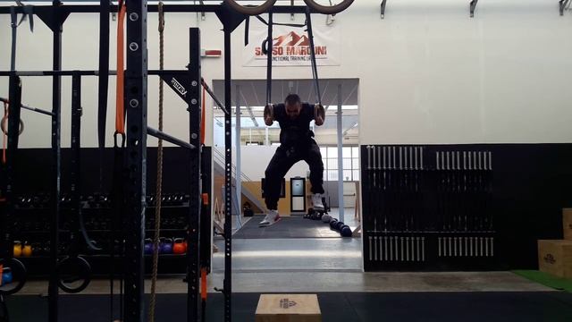 WEIGHTED STRICT RINGS MUSCLE UP + 36 KG смотреть онлайн