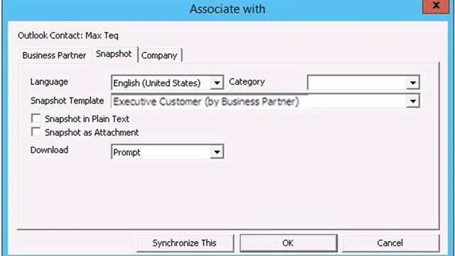 GENERATING SNAPSHOTS OF BUSINESS PARTNER ACTIVITY IN SAP B1 смотреть онлайн