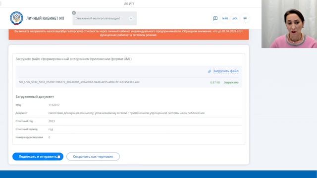 Как отправить декларацию по налогу из личного кабинета ИП на сайте налоговой смотреть онлайн