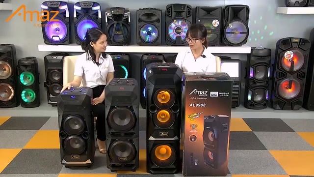 AMAZ Speaker private model Dual 8 inch speaker смотреть онлайн