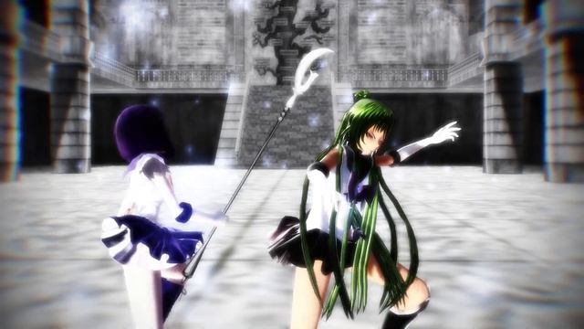 [MMD - Sailor Moon] (Hazbin Hotel) Out For Love -- Sailor Saturn and Sailor Pluto смотреть онлайн