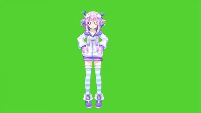 Neptunia Neptune Green Screen смотреть онлайн