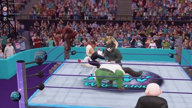 Planet X Wrestling Royal Rumble Part 2 - Men's Royal Rumble (WWE 2K22 Universe Mode) смотреть онлайн