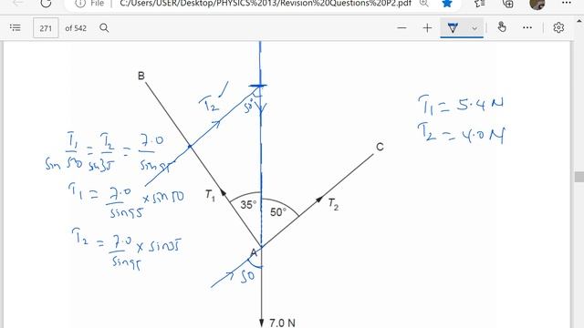 FORCE, DENSITY & PRESSURE, AS Physics [Solved past paper Questions] PART 2 смотреть онлайн
