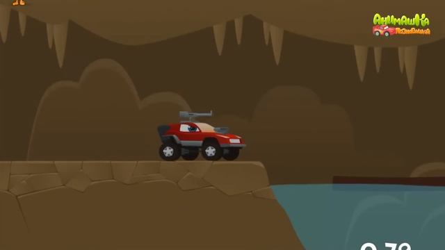 Красная Машинка Редди спасает друзей. смотреть онлайн