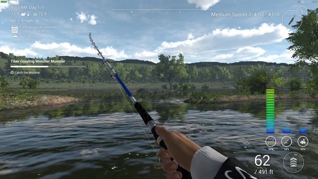 Fishing Planet Tiber Grayling Wrestler Monster смотреть онлайн