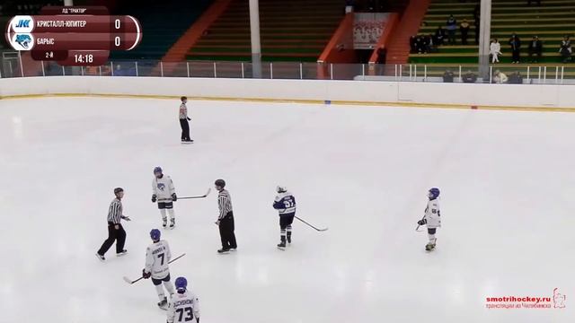 Кристалл-Юпитер (Н.Тагил) - Барыс (Астана), 2011 г.р. смотреть онлайн