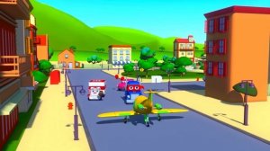 Снегоочиститель - Трансформер Карл в Автомобильный Город 🚚 ⍟ детский мультфильм