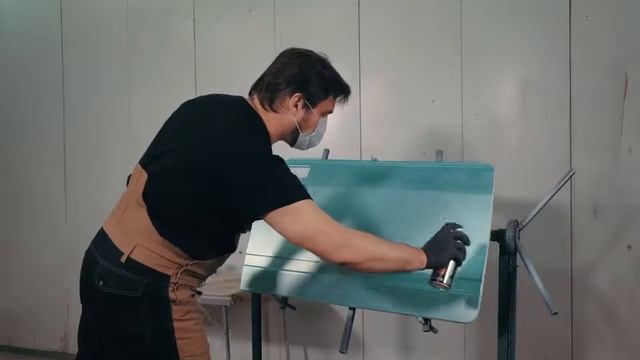 1K эмаль автомобильная ремонтная  Металлик   Подробная видеоинструкция   KUDO KU 41xxxx